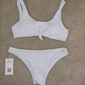 White bikini